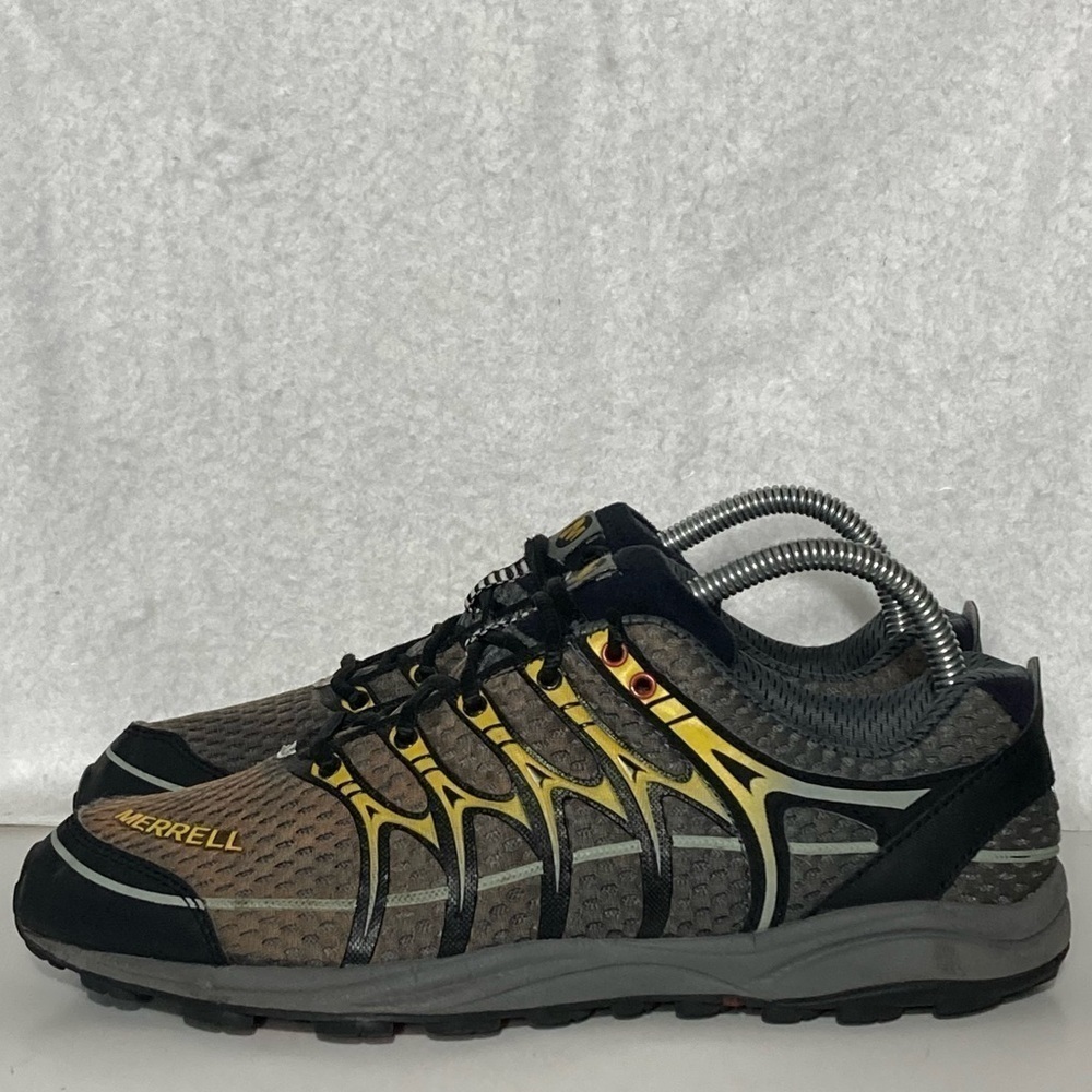 Merrell Mens Wild Dove Grey Rover Hiking Outdoor Trail Athletic Shoes SZ US 7 - Picture 2 of 12
